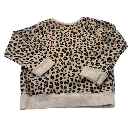 Garanimals Toddler Girl 5T Cheetah Print Pullover Sweater - Picture 2 of 5